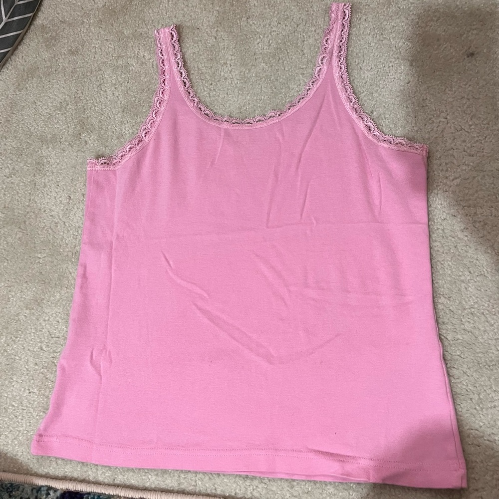 Bright Pink Tank Top